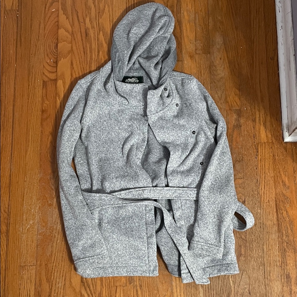 Roots Gray Hooded Jacket